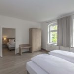 Apartments Dresden und Meißen – Blick in beide Schlafzimmer